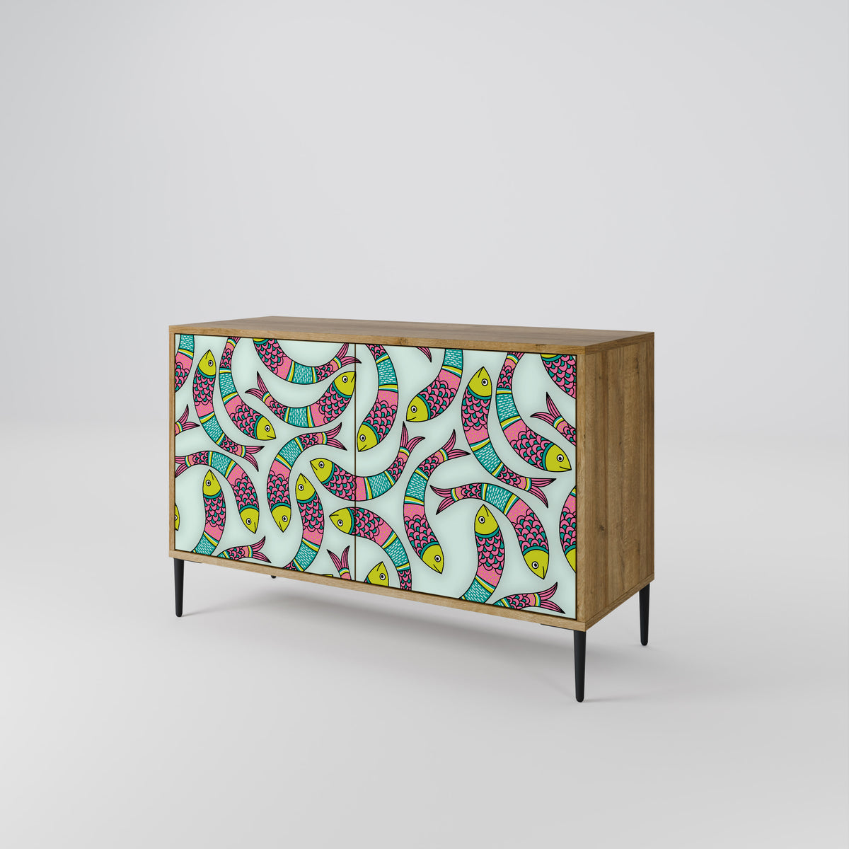 INDIAN FISH 2-türiges Sideboard