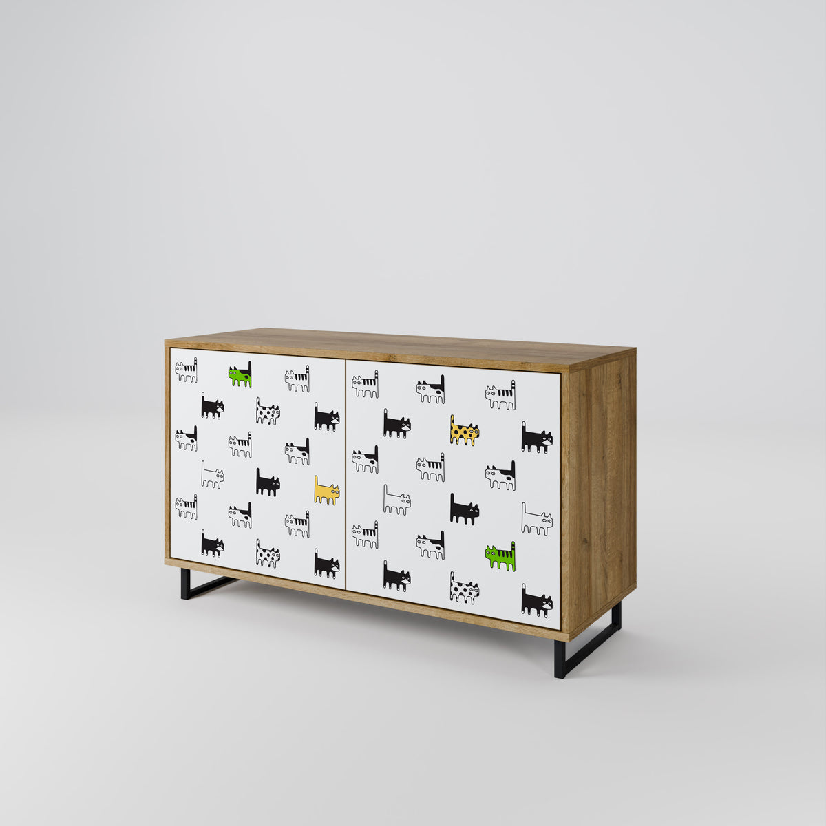 CATS COMPILATION 2-türiges Sideboard
