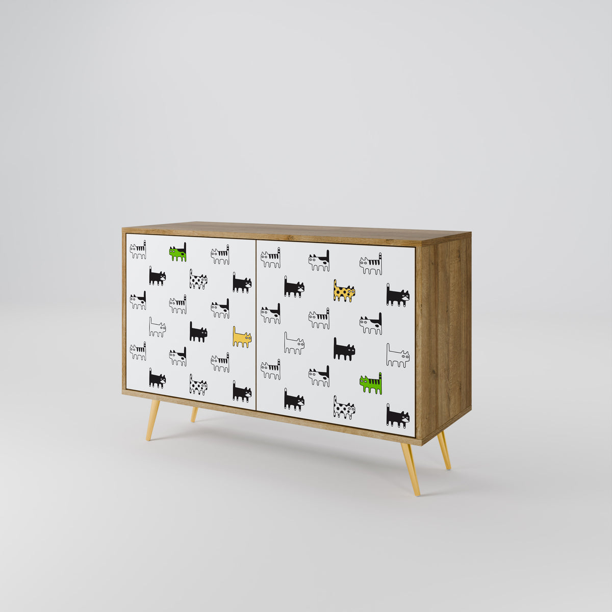 CATS COMPILATION 2-türiges Sideboard
