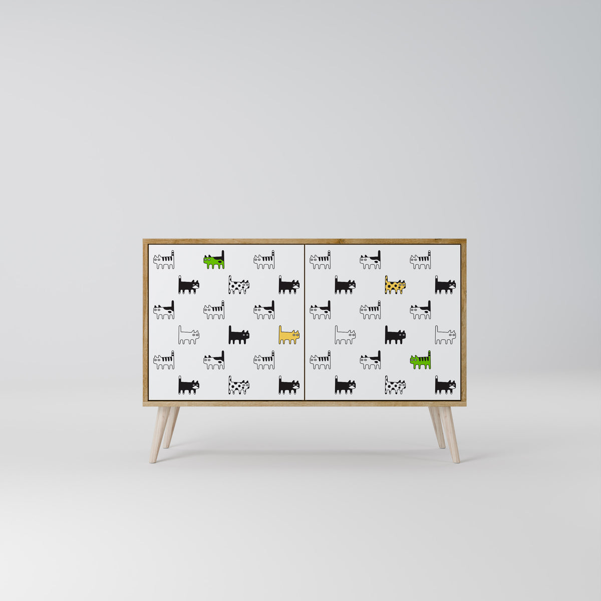 CATS COMPILATION 2-türiges Sideboard