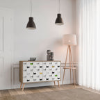 CATS COMPILATION 2-Door Sideboard in Oak Effect