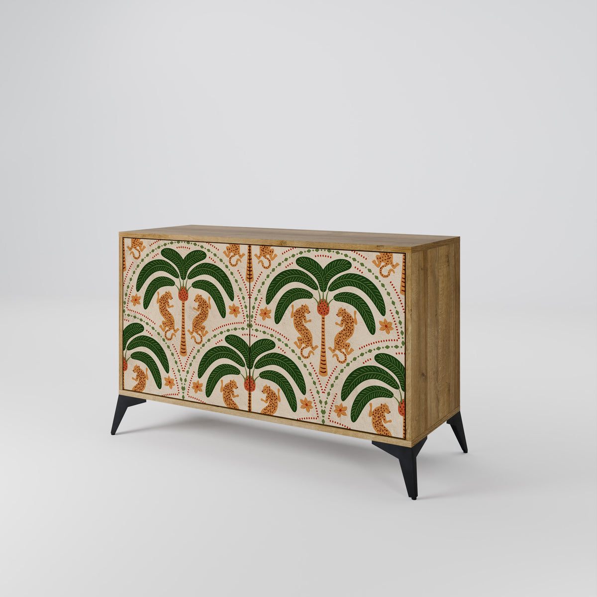 DANCING PREDATORS 2-türiges Sideboard