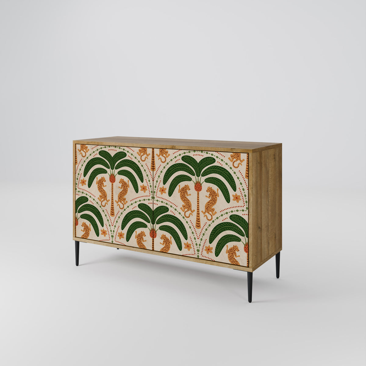 DANCING PREDATORS 2-türiges Sideboard