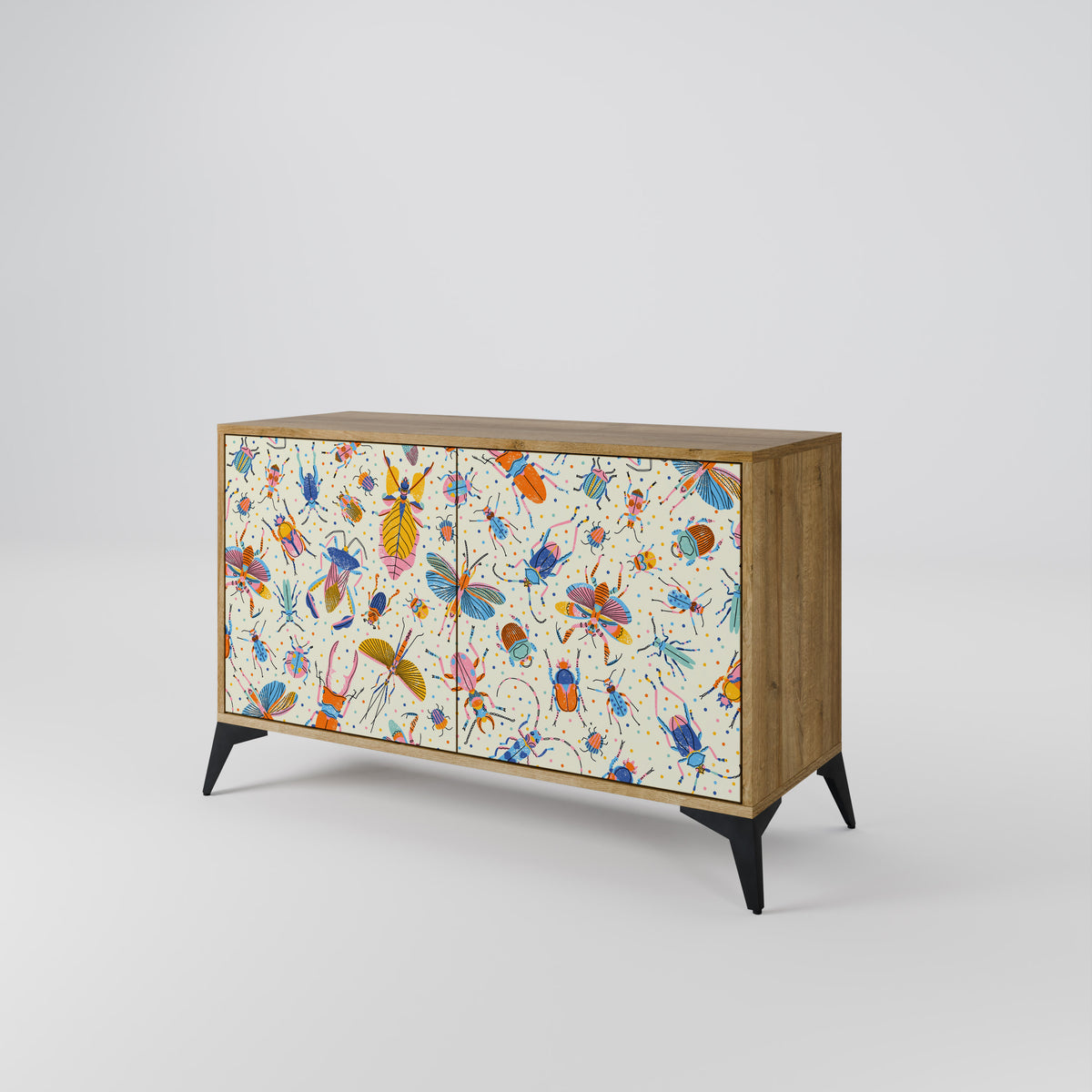 COLORFUL INSECTS 2-türiges Sideboard