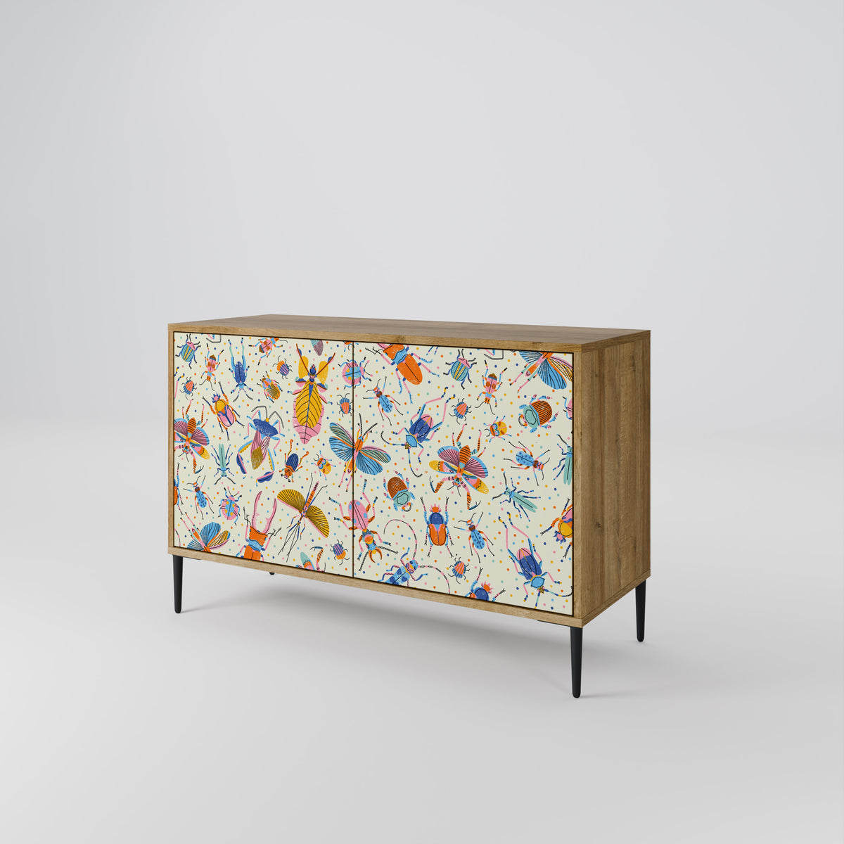 COLORFUL INSECTS 2-türiges Sideboard
