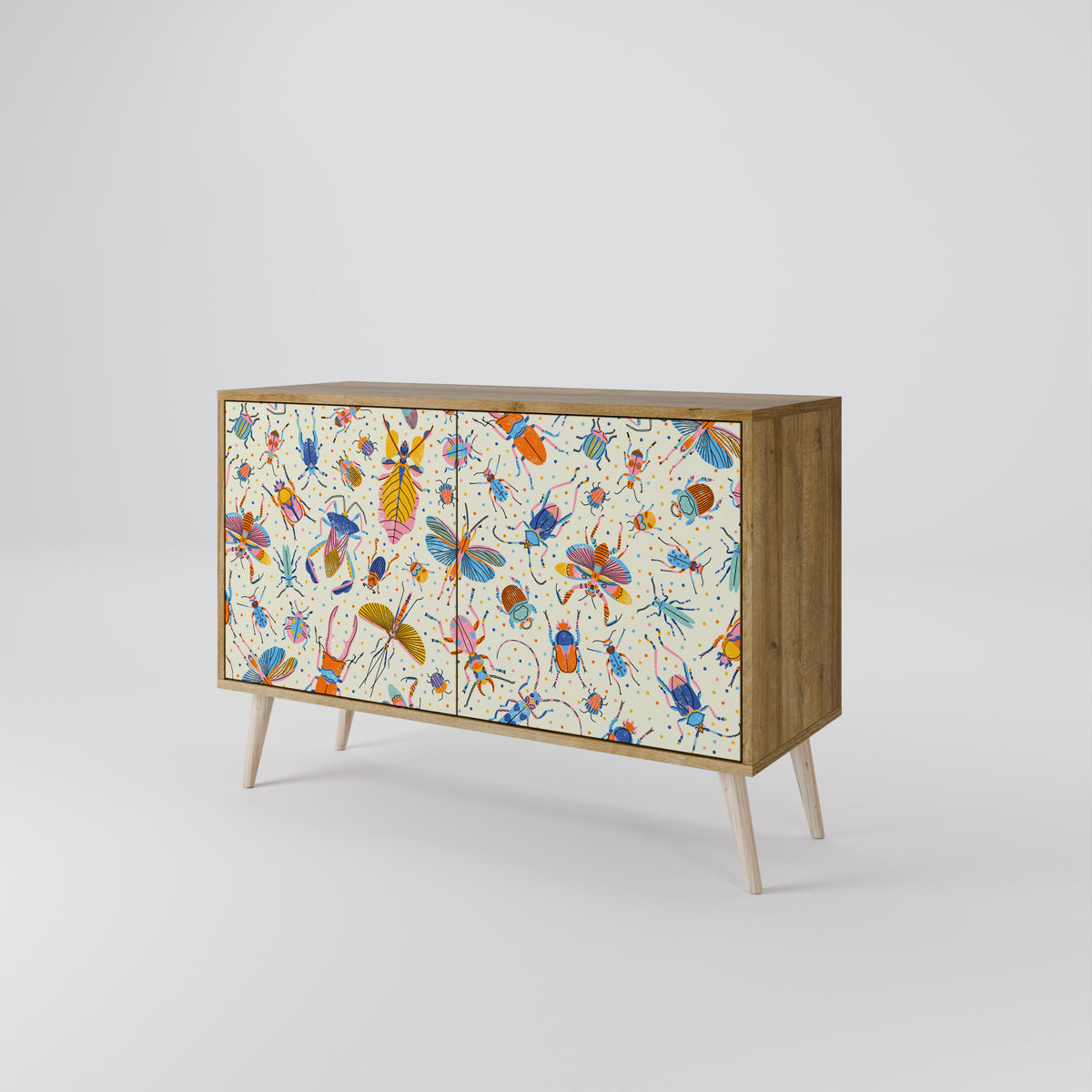 COLORFUL INSECTS 2-türiges Sideboard