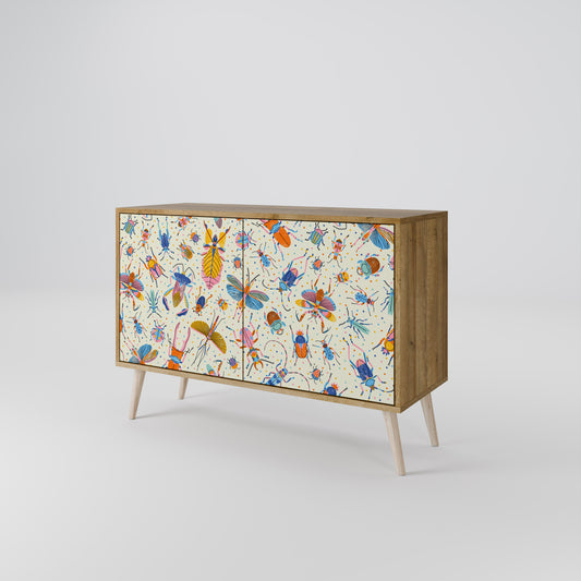 COLORFUL INSECTS 2-türiges Sideboard