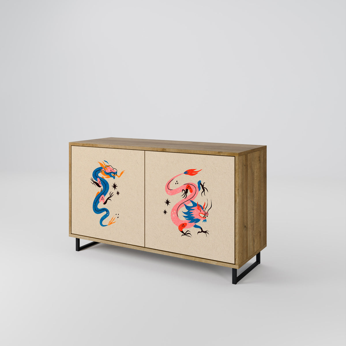MYTHOLOGICAL CREATURES 2-türiges Sideboard