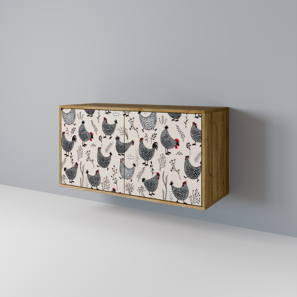 HAPPY HENS 2-türiges Sideboard