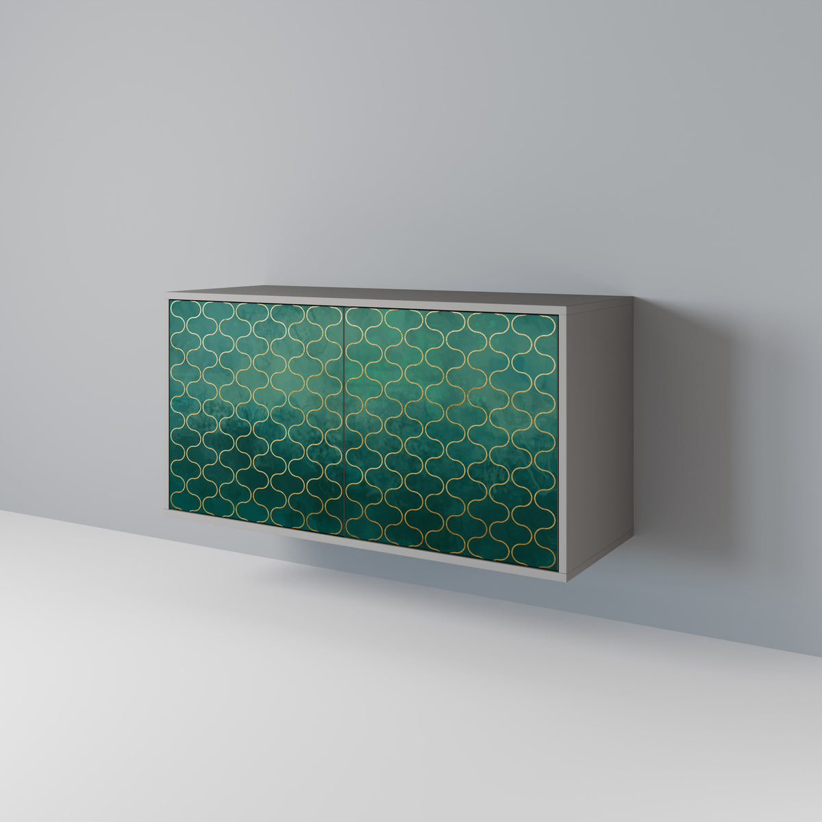 TESSELATED GREENERY 2-türiges Sideboard