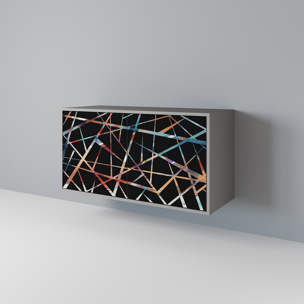 POLYGON VERVE Sideboard mit 2 Türen in grauer Ausführung