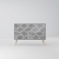 CONCRETE MOVEMENT Sideboard mit 2 Türen in Grau
