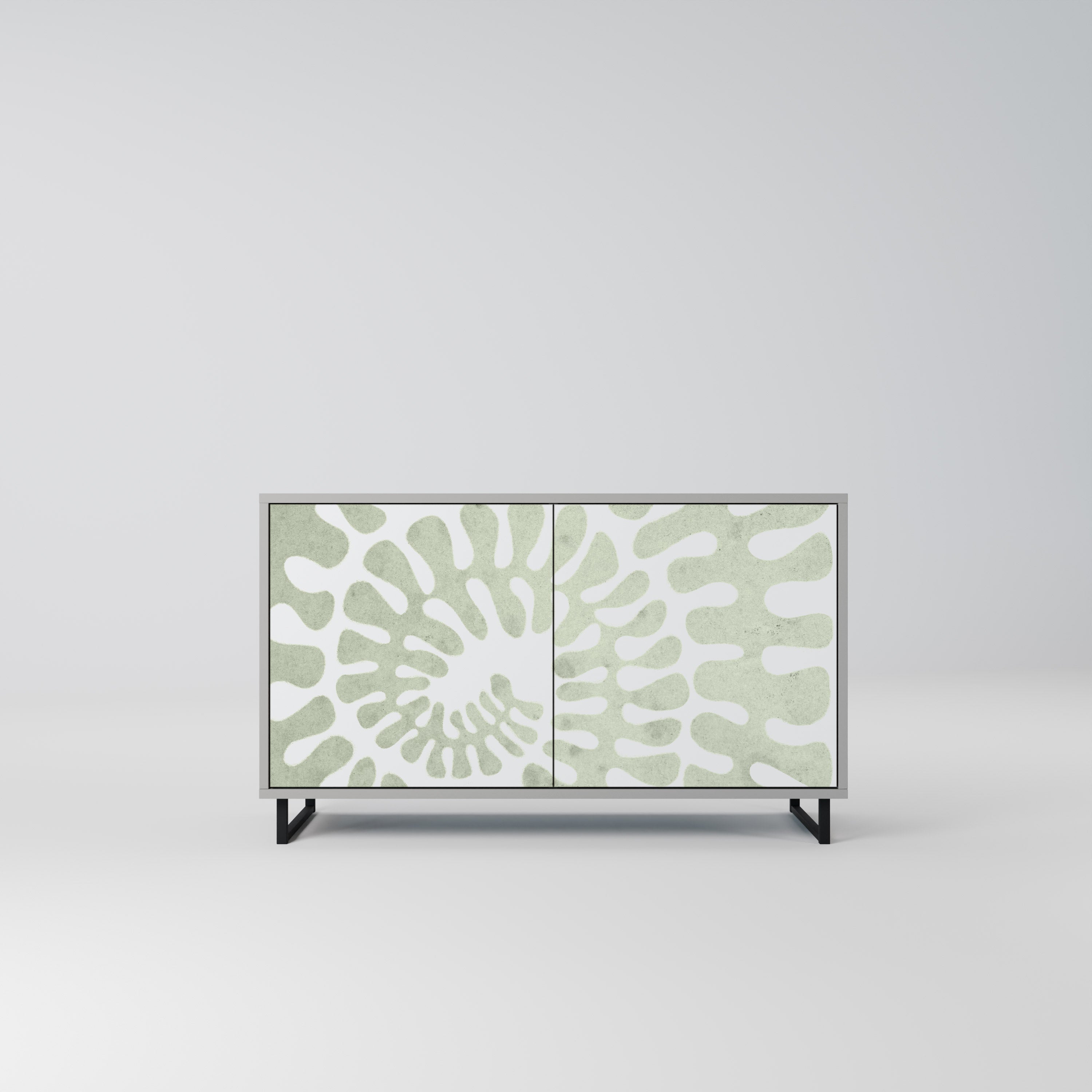 HELIX DANCE Sideboard mit 2 Türen in Grau