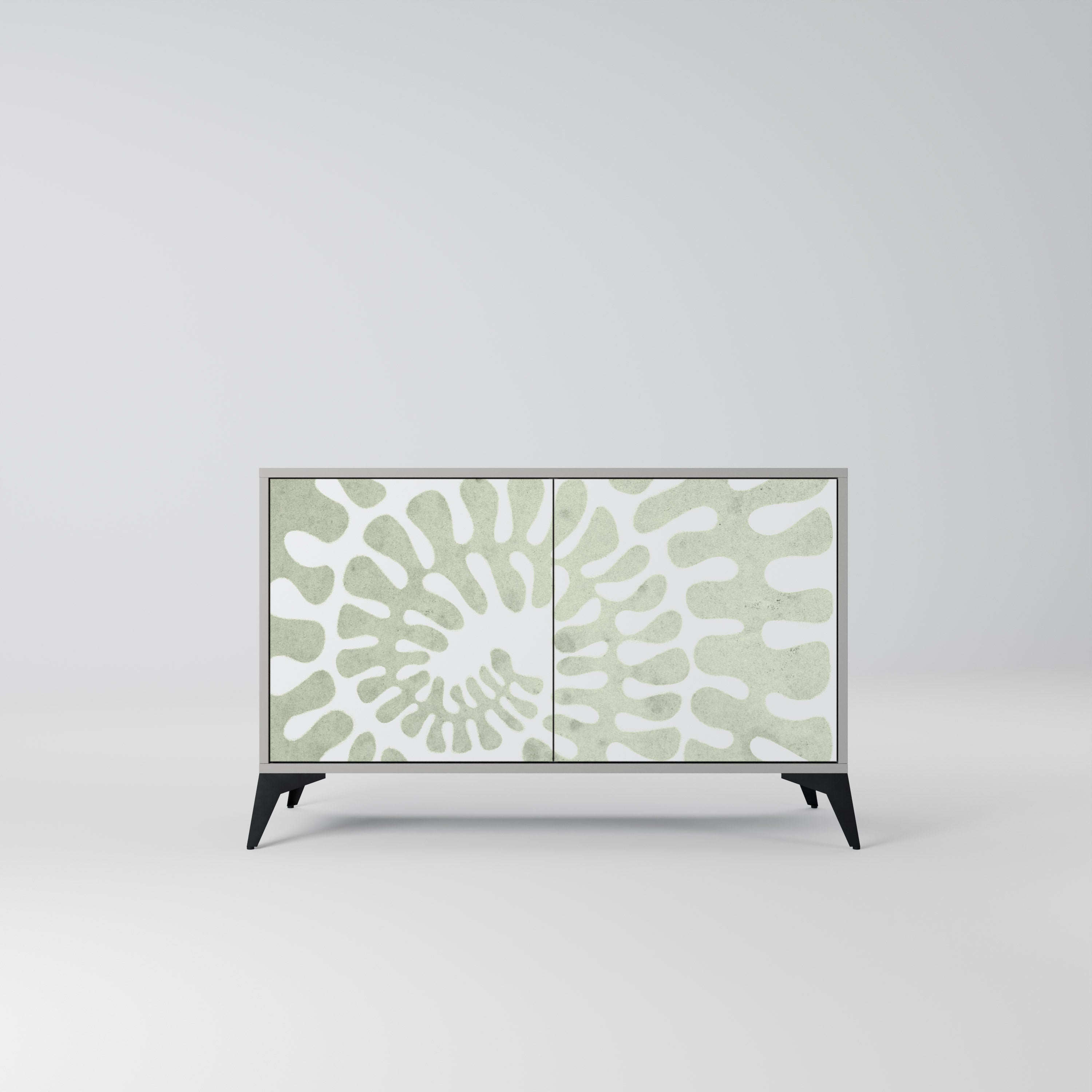 HELIX DANCE Sideboard mit 2 Türen in Grau