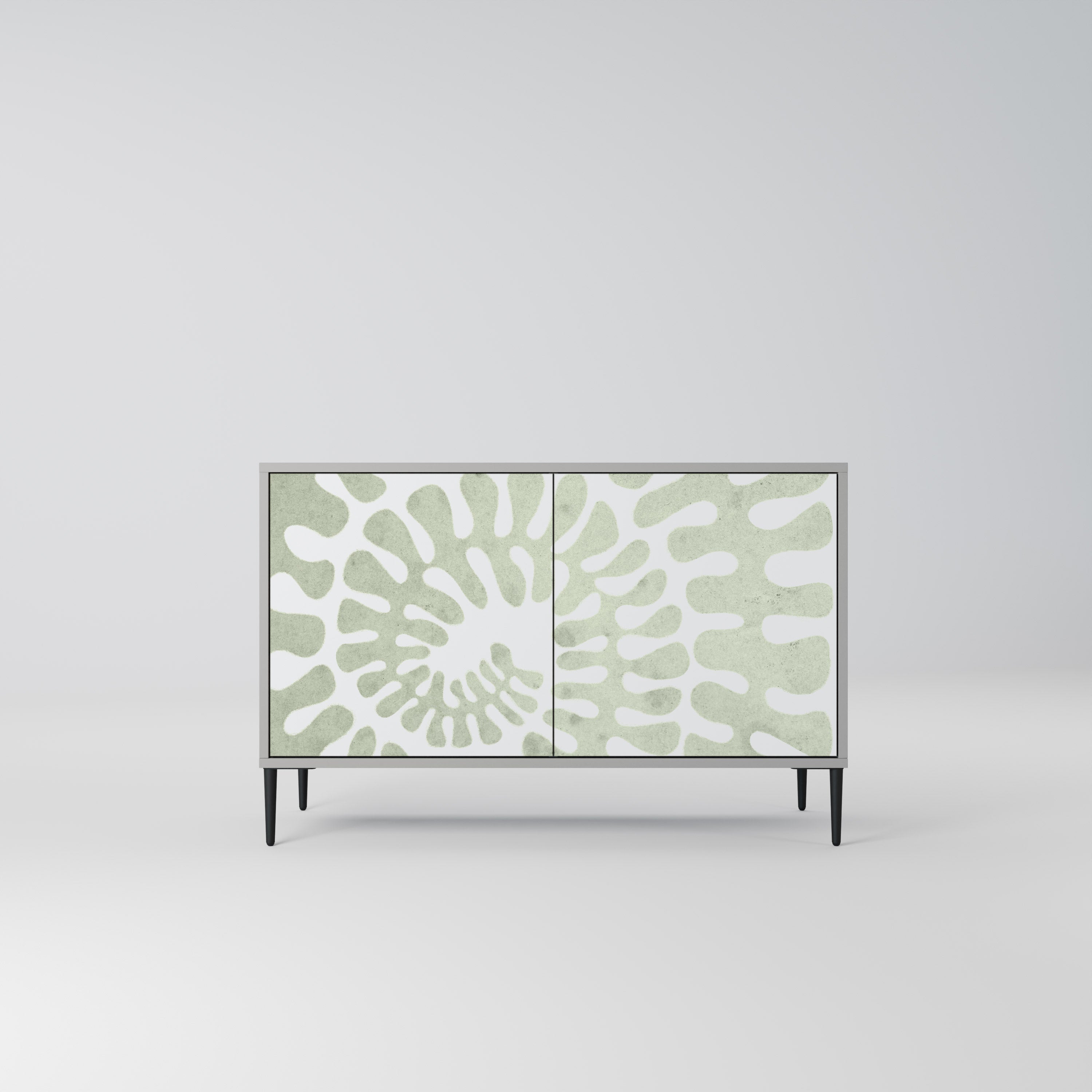 HELIX DANCE Sideboard mit 2 Türen in Grau