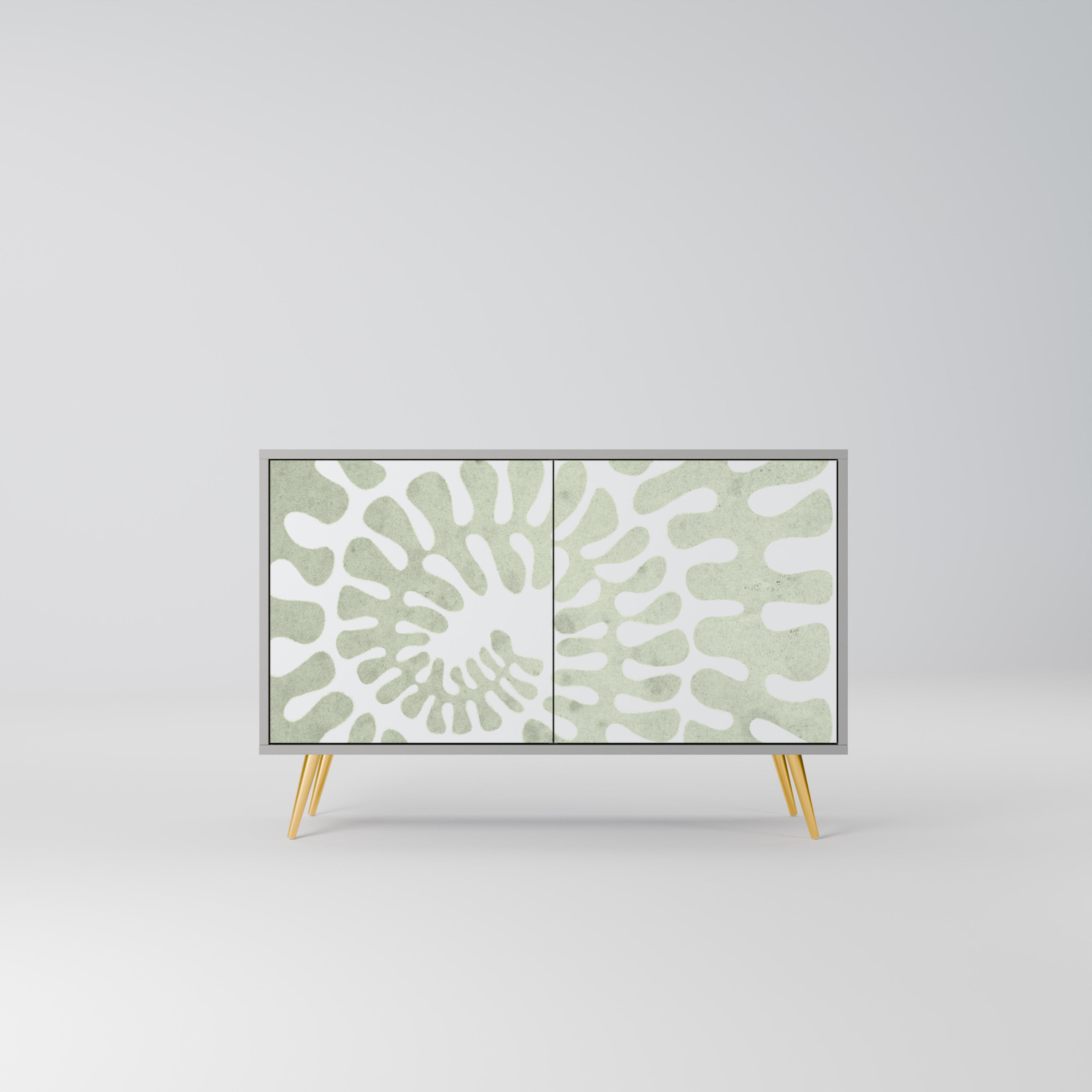 HELIX DANCE Sideboard mit 2 Türen in Grau