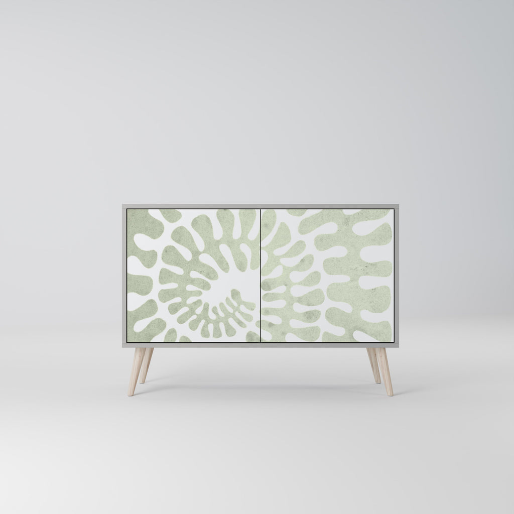 HELIX DANCE Sideboard mit 2 Türen in grauem Finish