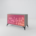 IRREGULAR PINK Sideboard mit 2 Türen in Grau