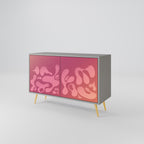IRREGULAR PINK Sideboard mit 2 Türen in Grau