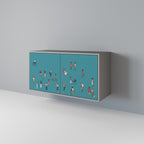 COLLECTIVE STREAM Sideboard mit 2 Türen in Grau
