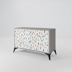ENERGETIC SPOTS Sideboard mit 2 Türen in Grau
