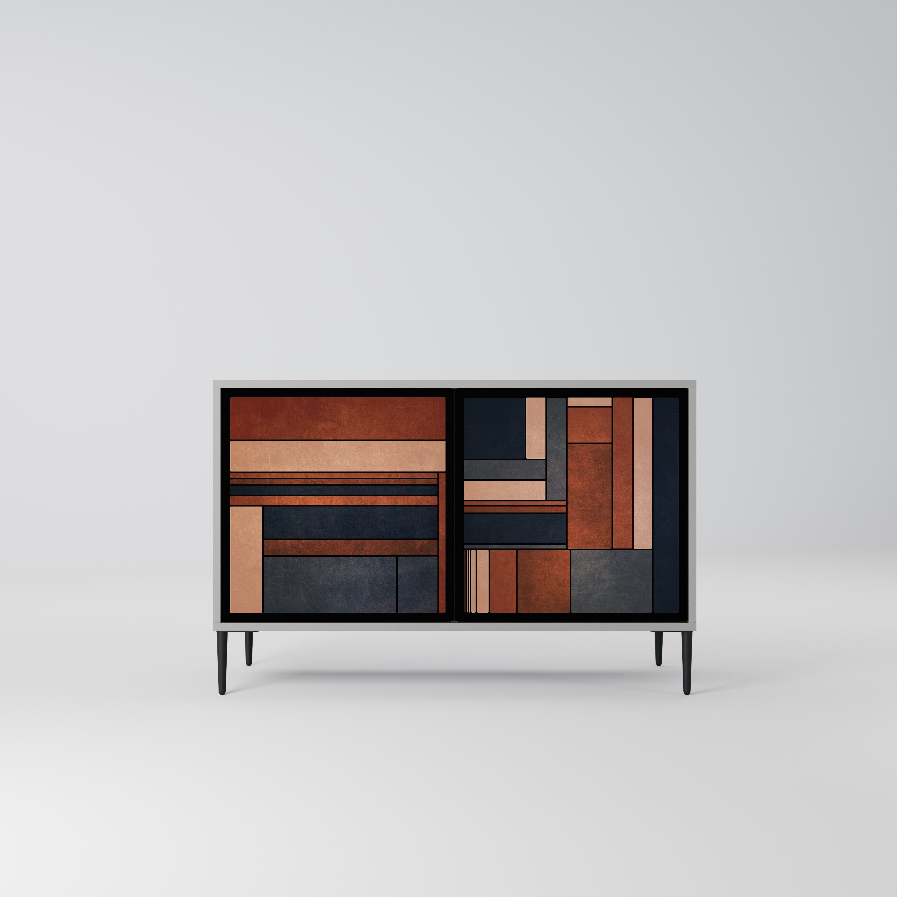 INTREPID FORMATION Sideboard mit 2 Türen in Grau