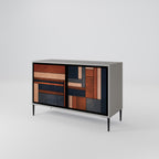 INTREPID FORMATION 2-Door Sideboard in Grey Finish