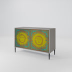 SUNSHINE EULOGY Sideboard mit 2 Türen in Grau