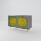 SUNSHINE EULOGY Sideboard mit 2 Türen in Grau