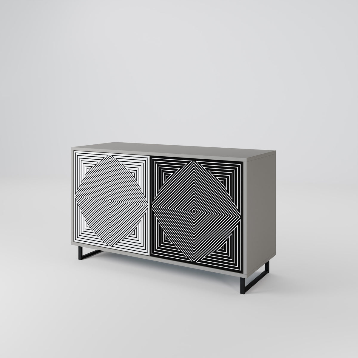 POLYGON ILLUSION 2-türiges Sideboard