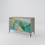 SPECTRUM SPLENDOR Sideboard mit 2 Türen in Grau