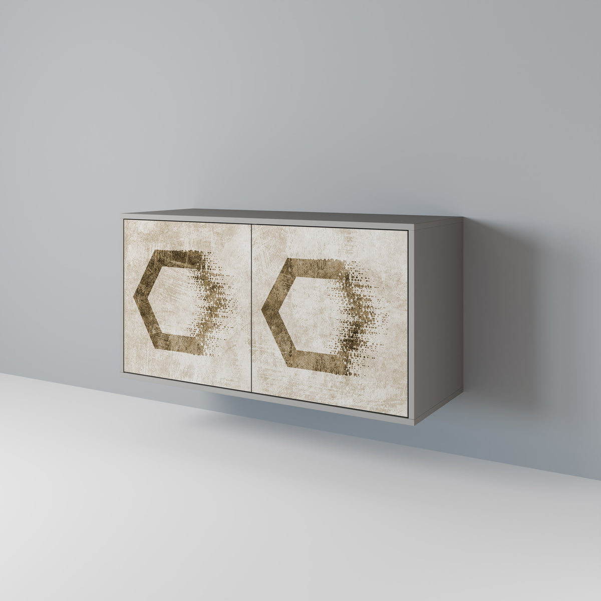 HEXAGONAL SHAPES 2-türiges Sideboard
