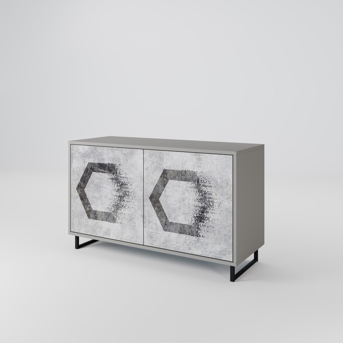 HEXAGONAL FIGURES 2-türiges Sideboard