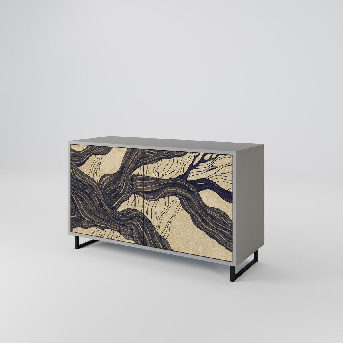 UNIFIED FRAGMENTS 2-türiges Sideboard