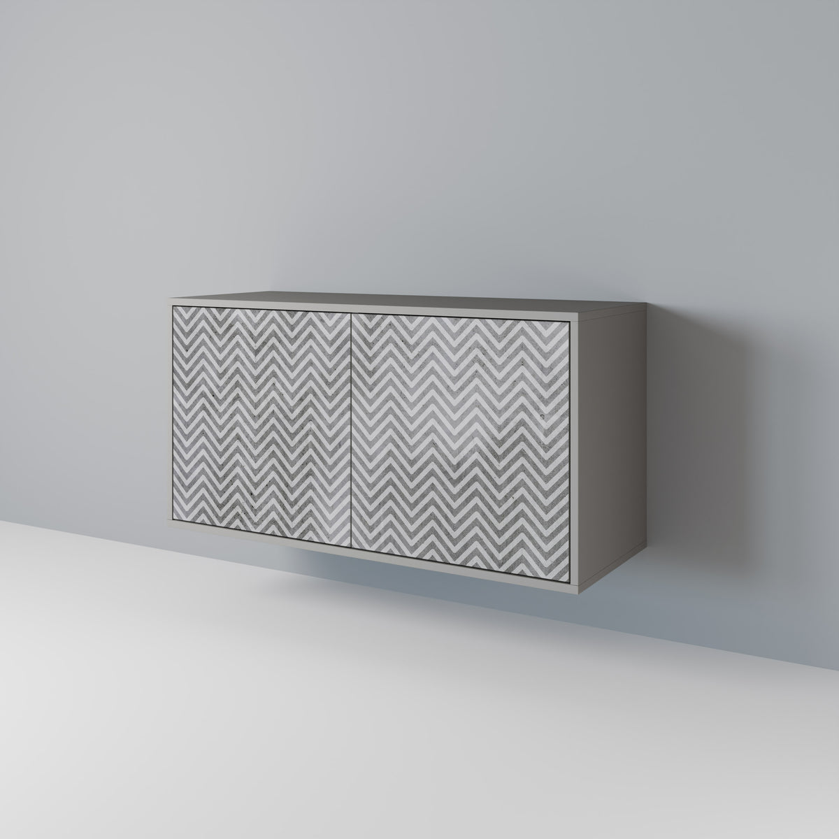 CONCRETE ZIG ZAG 2-türiges Sideboard