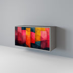 COLORFUL SOUNDS Sideboard mit 2 Türen in Grau