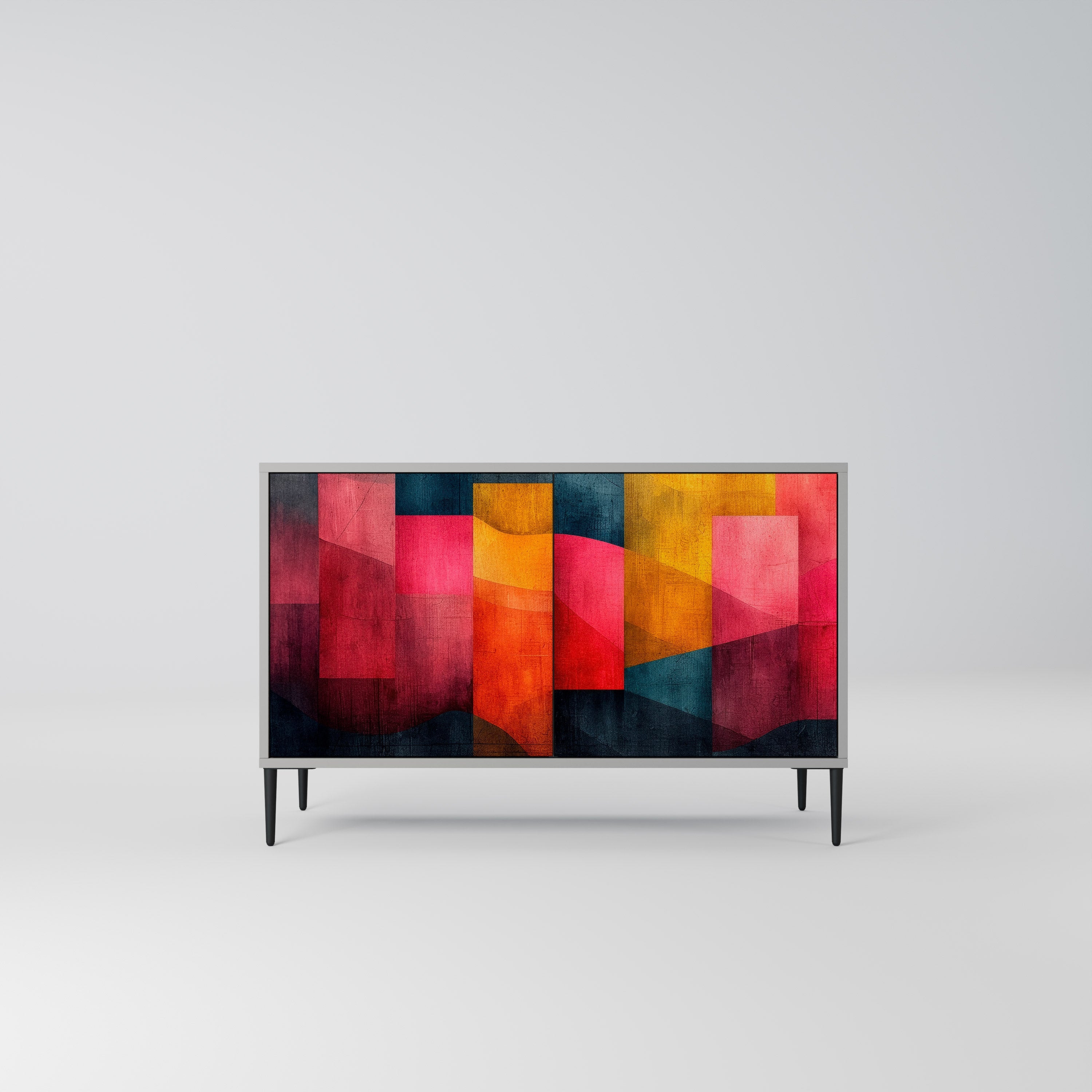 COLORFUL SOUNDS Sideboard mit 2 Türen in Grau