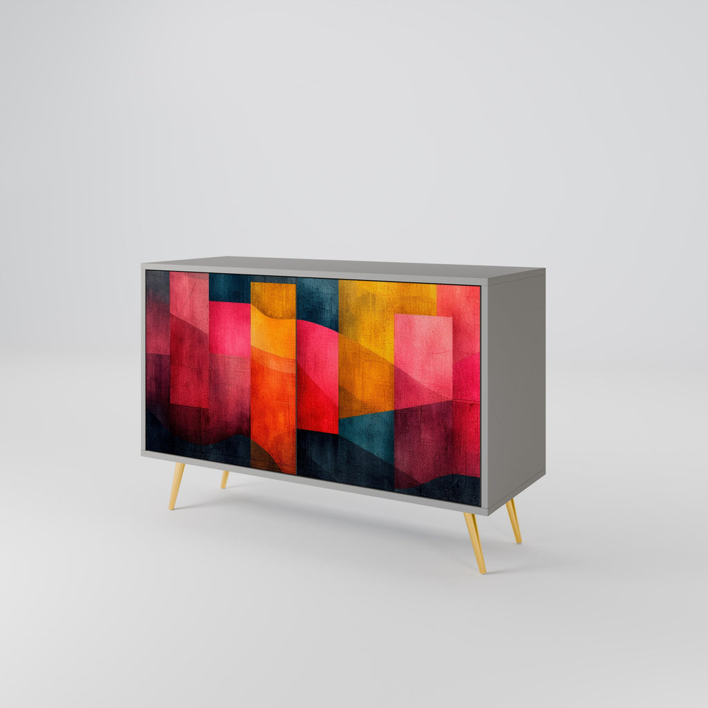 COLORFUL SOUNDS Sideboard mit 2 Türen in Grau