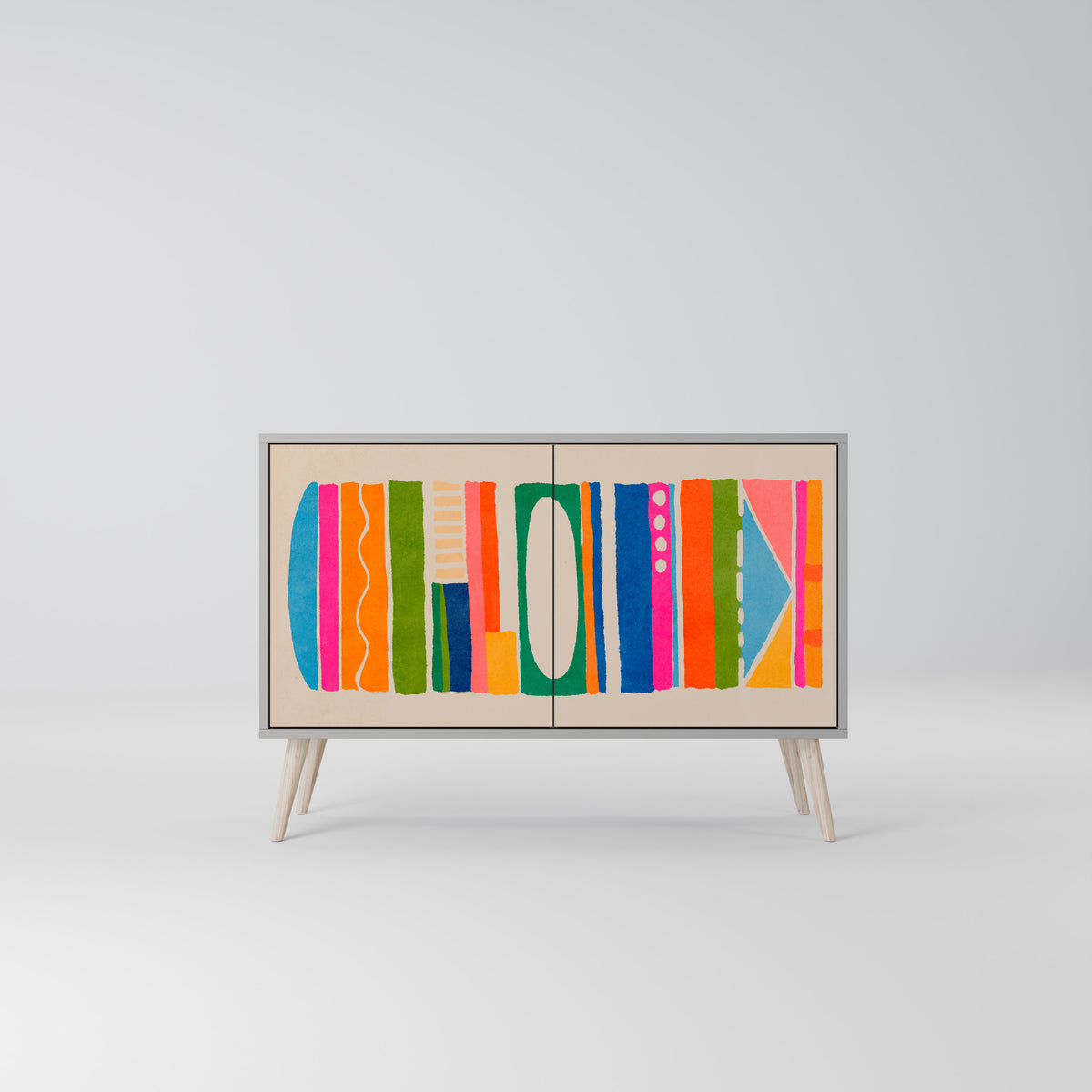 GEOMETRIC SHINE 2-türiges Sideboard