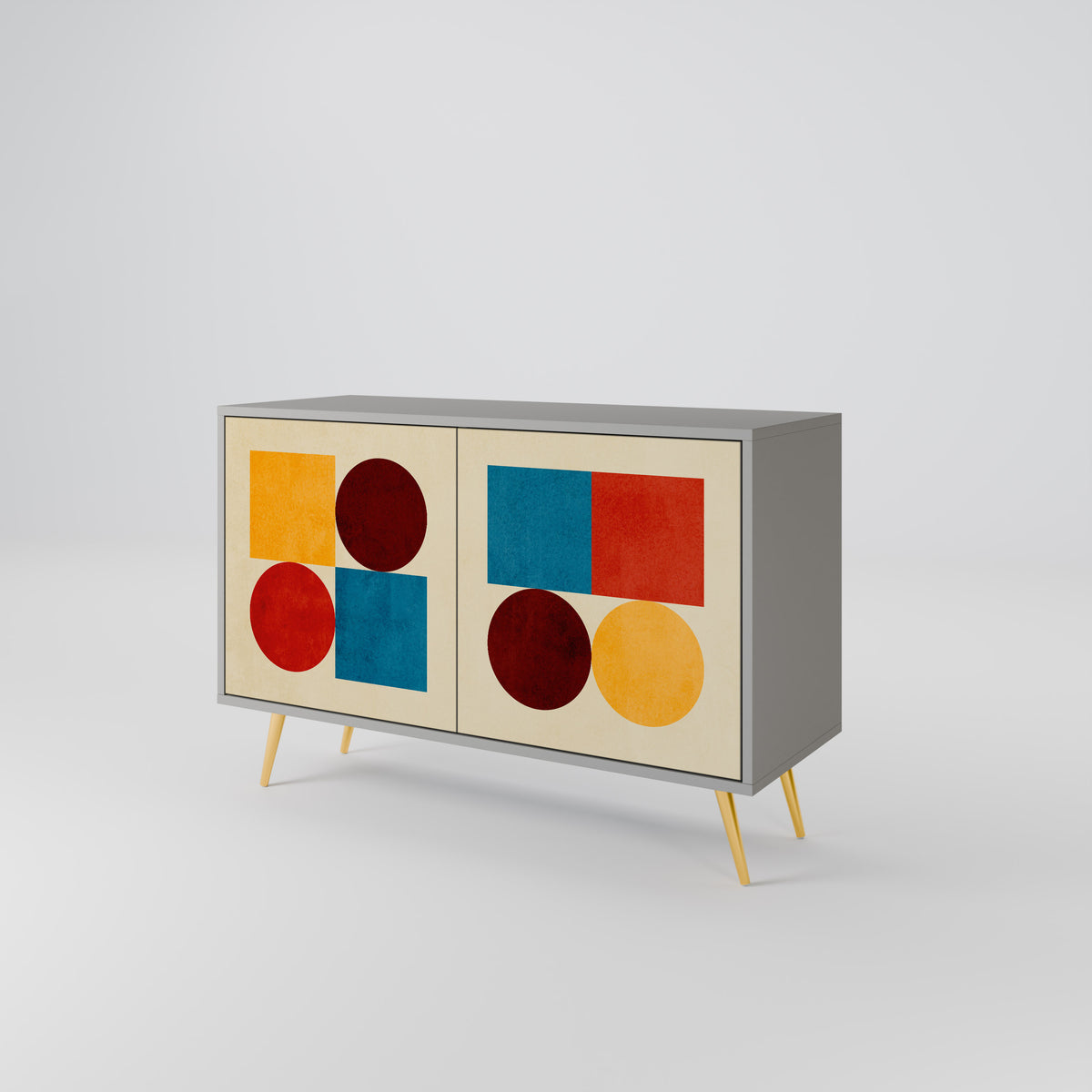 GEOMETRIC PUZZLE 2-türiges Sideboard