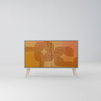 STRENGTHENING RELATION Sideboard mit 2 Türen in Grau