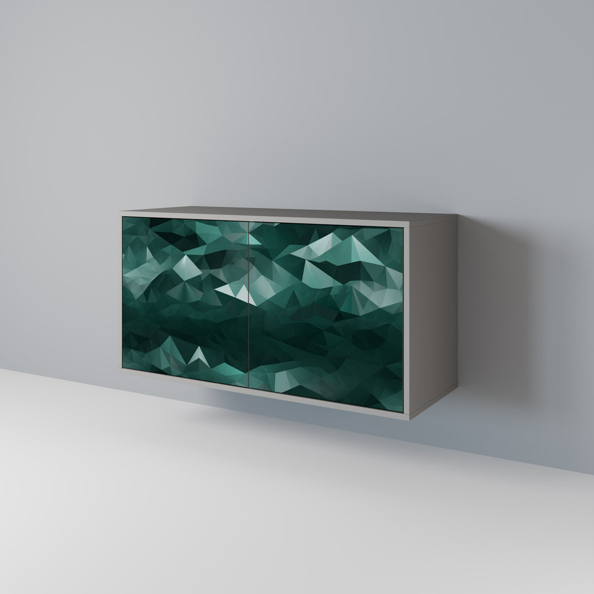 POLYGONAL FLOATING 2-türiges Sideboard