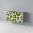 GREEN RHAPSODY Sideboard mit 2 Türen in Grau