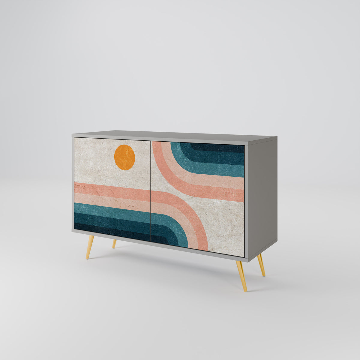 TWO HALVES 2-türiges Sideboard