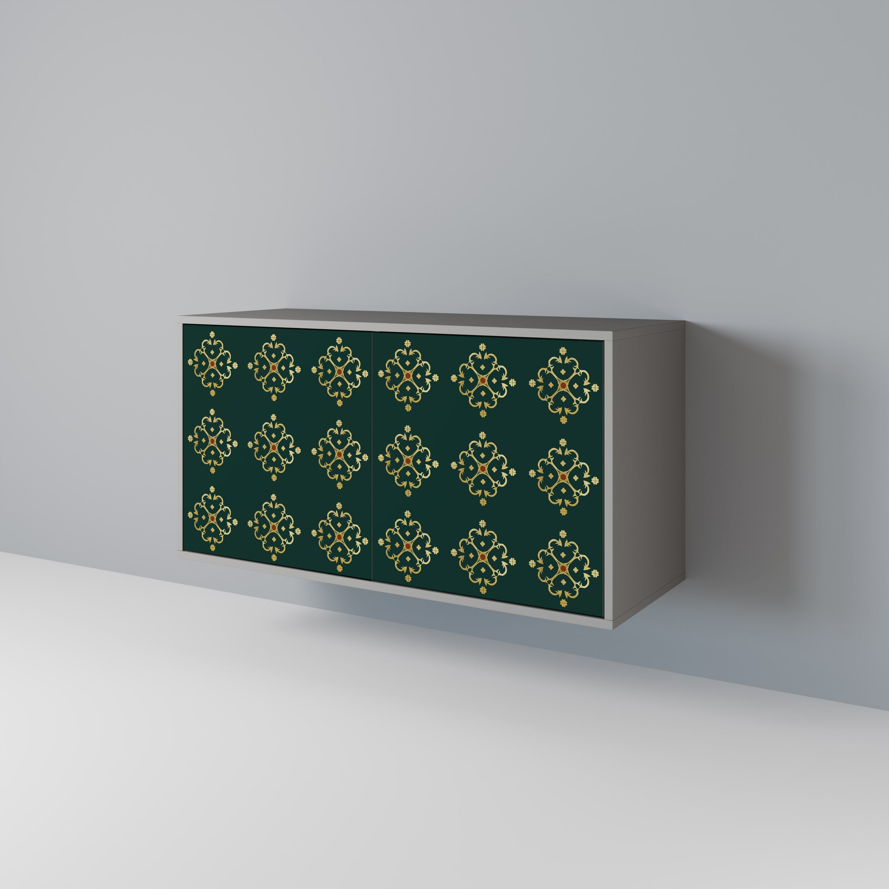 ROYAL MEDALLION Sideboard mit 2 Türen in Grau