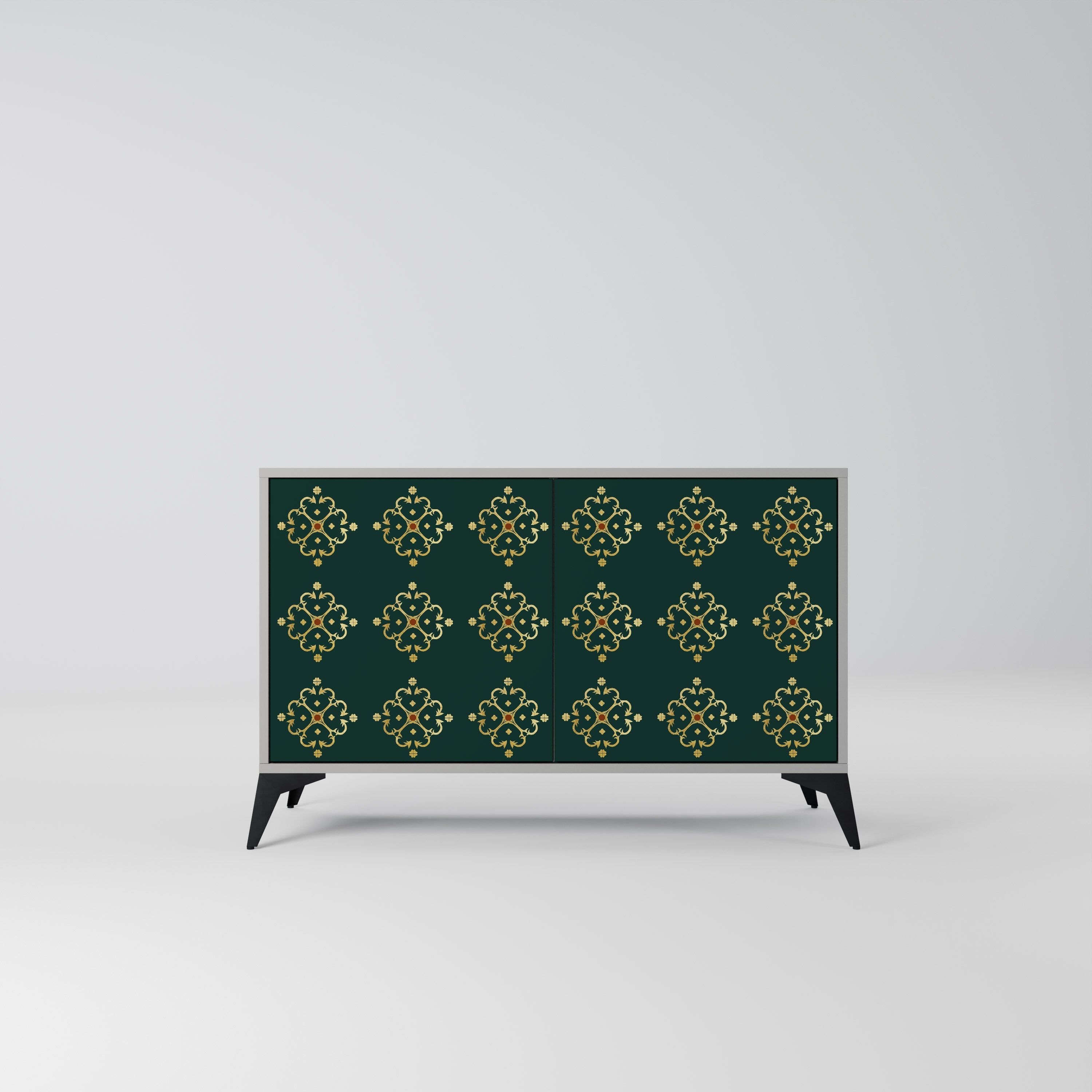 ROYAL MEDALLION Sideboard mit 2 Türen in Grau