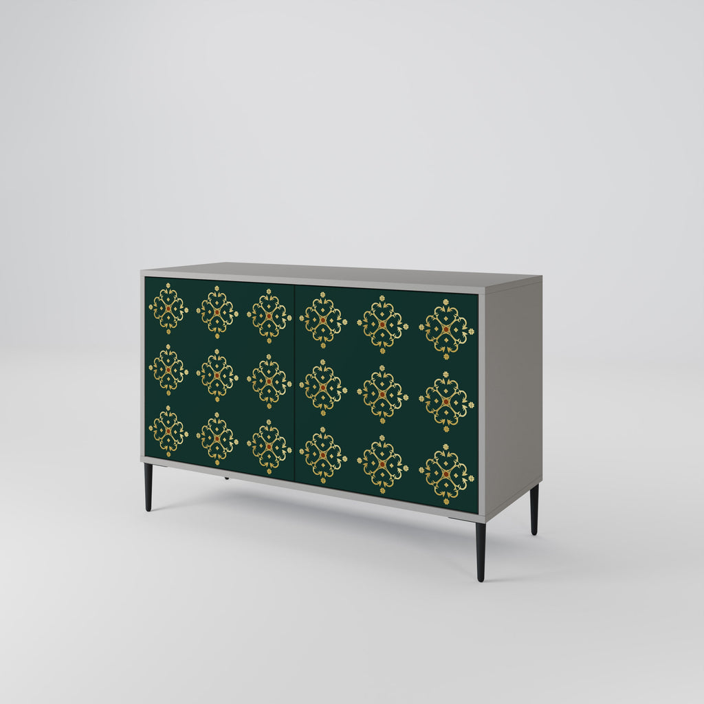 ROYAL MEDALLION Sideboard mit 2 Türen in Grau