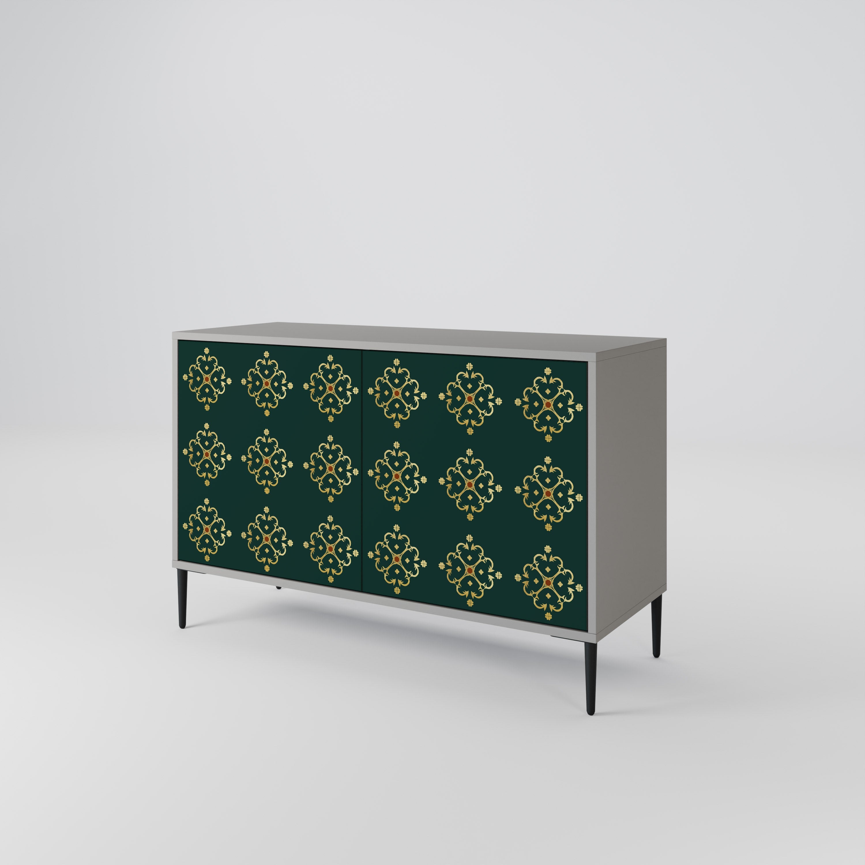 ROYAL MEDALLION Sideboard mit 2 Türen in Grau