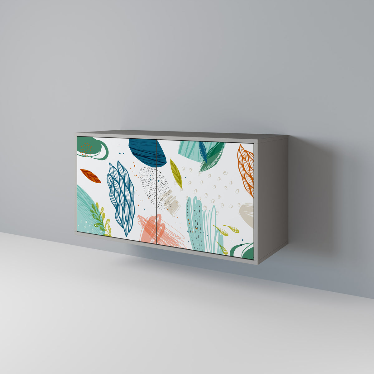 BOTANICAL HURRICANE 2-türiges Sideboard