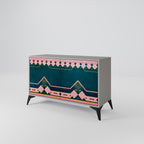 ROYAL COMPOSITION Sideboard mit 2 Türen in Grau